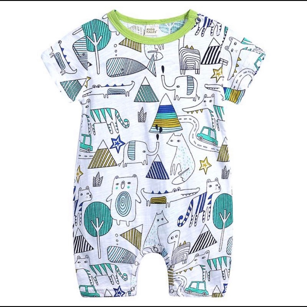 Going To The Zoo Romper